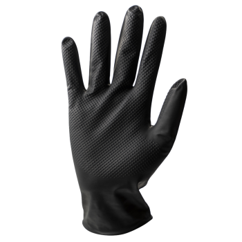 Preview: Stronghand GRIP SCHWARZ Nitrilhandschuhe